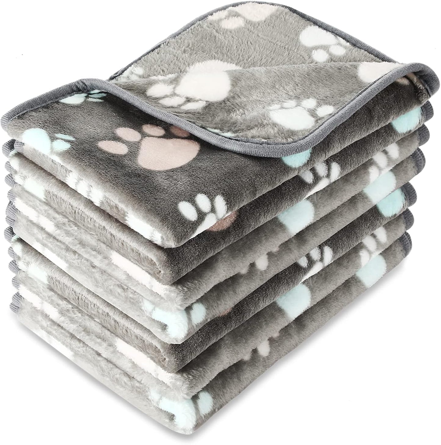 Tatuo 4-Pack Pet Fleece Blankets – Soft & Warm