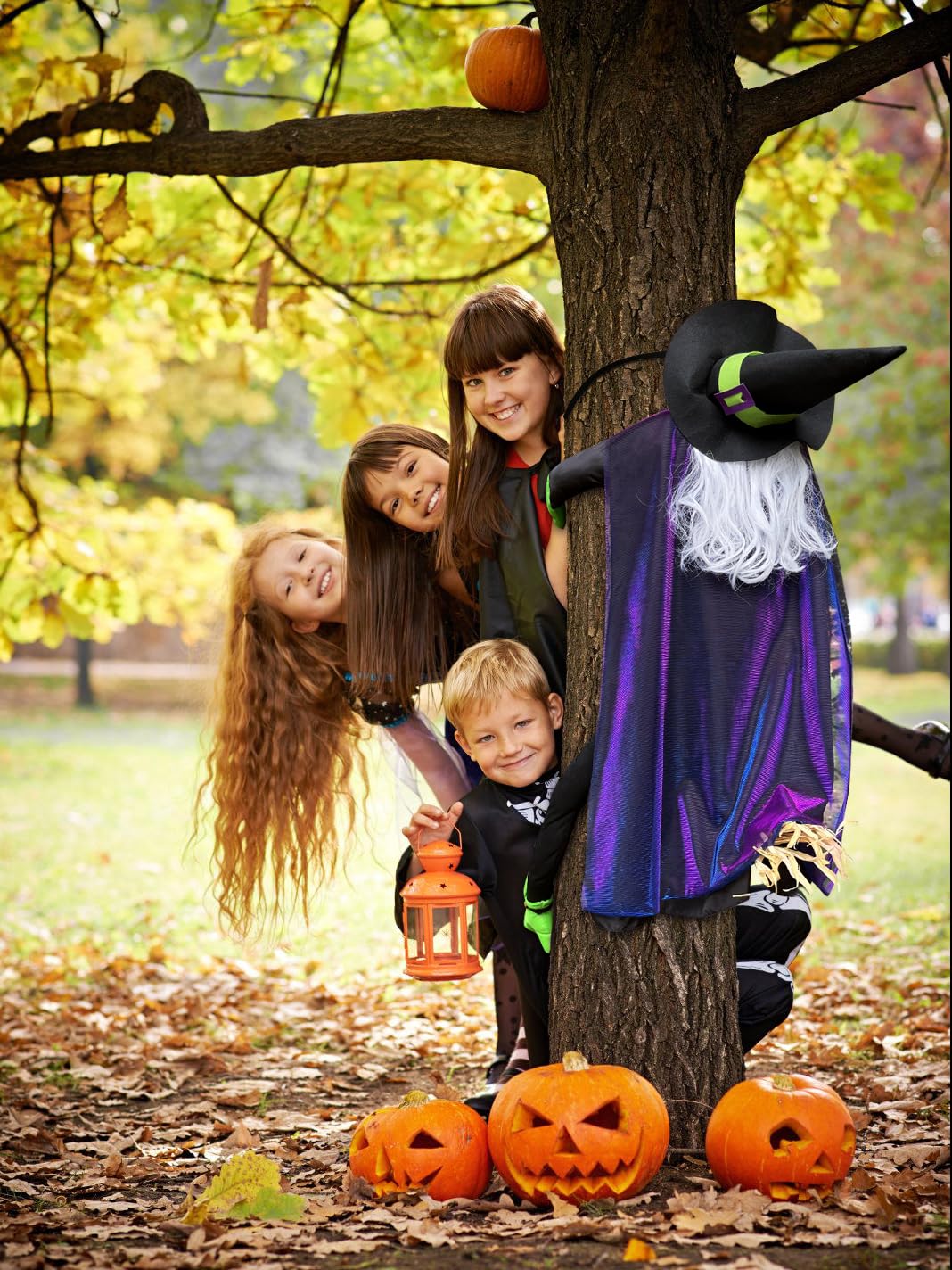 POPGIFTU 64" Crashing Witch into Tree