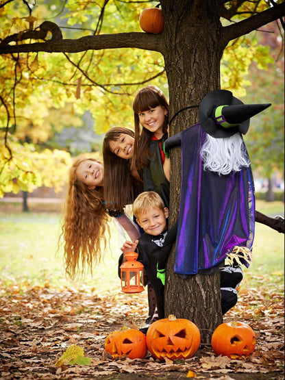 POPGIFTU 64" Crashing Witch into Tree