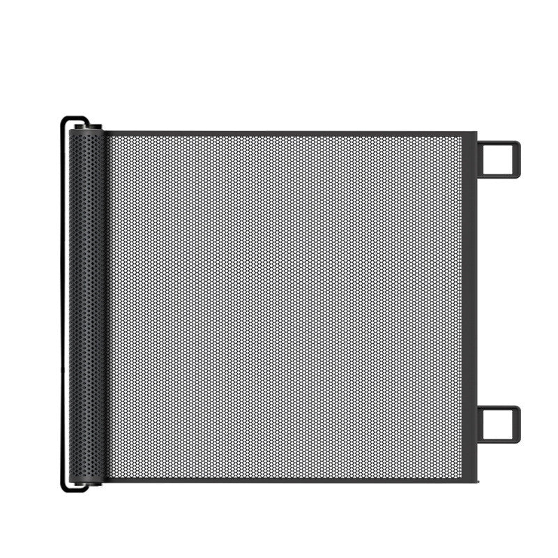 Retractable Pet & Baby Safety Gate – Folding Stair Guard