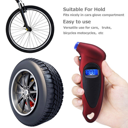New Digital Tire Pressure Gauge Backlight - Raifaonline