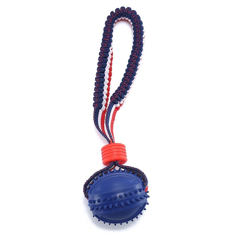 Dog Chew Ball with Rope