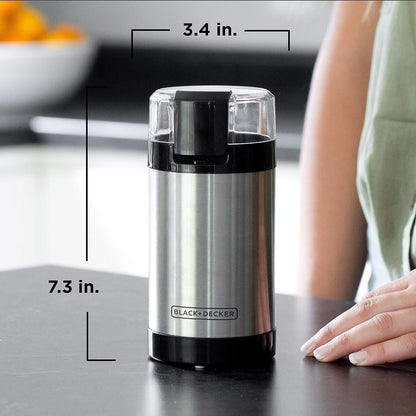 Black Decker Easy Touch Electric Coffee Grinder
