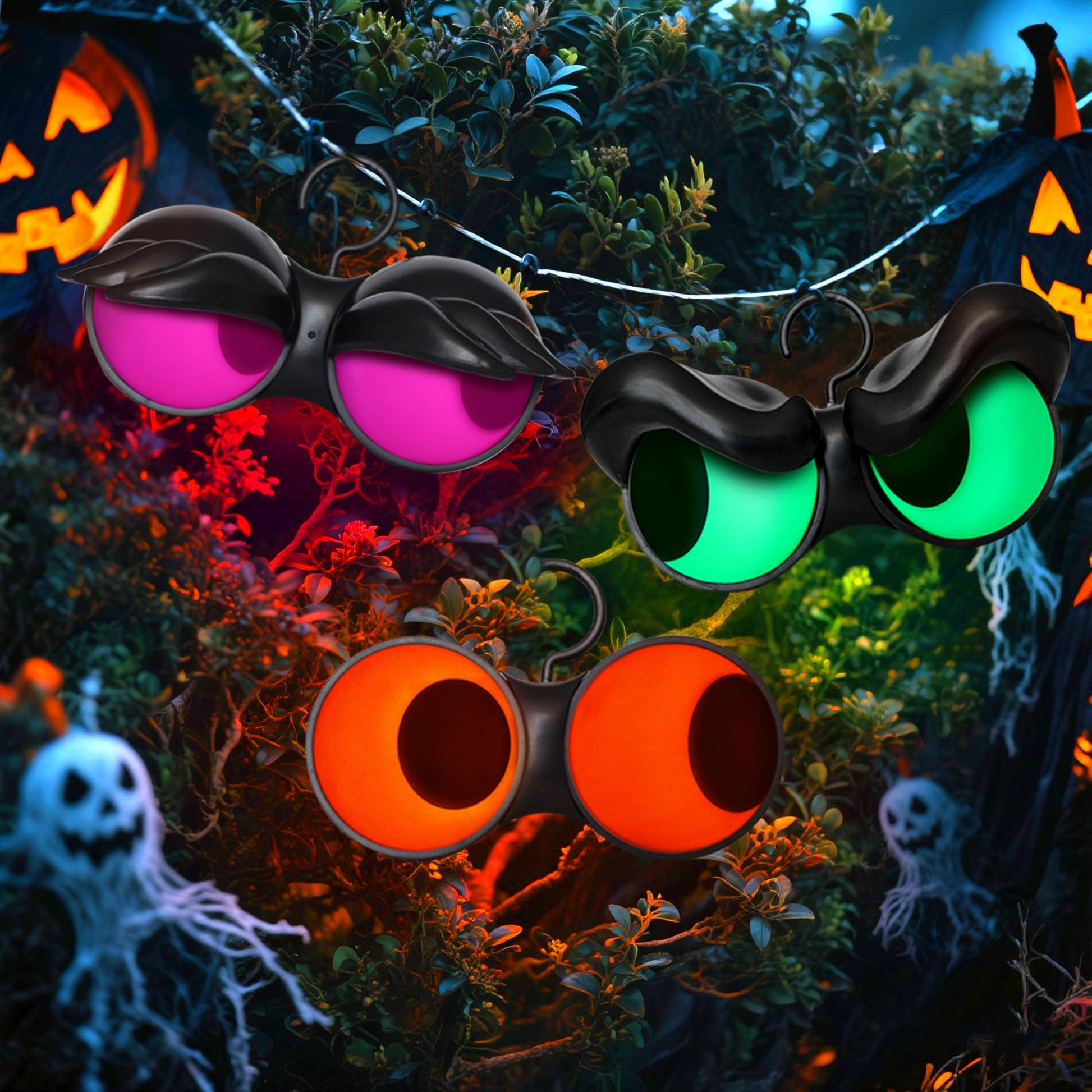 Joiedomi 3-Pack Flashing Peeping Eyes Lights