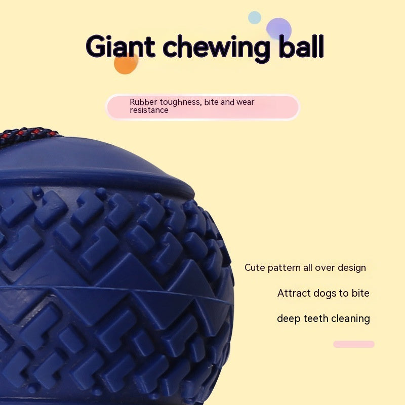 Dog Chew Ball with Rope - Raifaonline