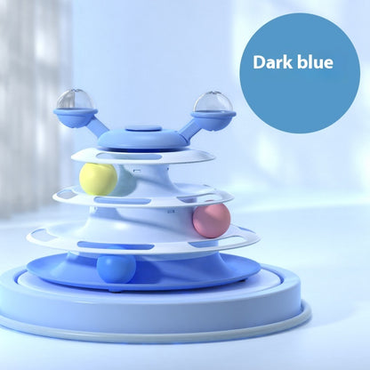Cat Toy Tower with Rolling Balls - Raifaonline