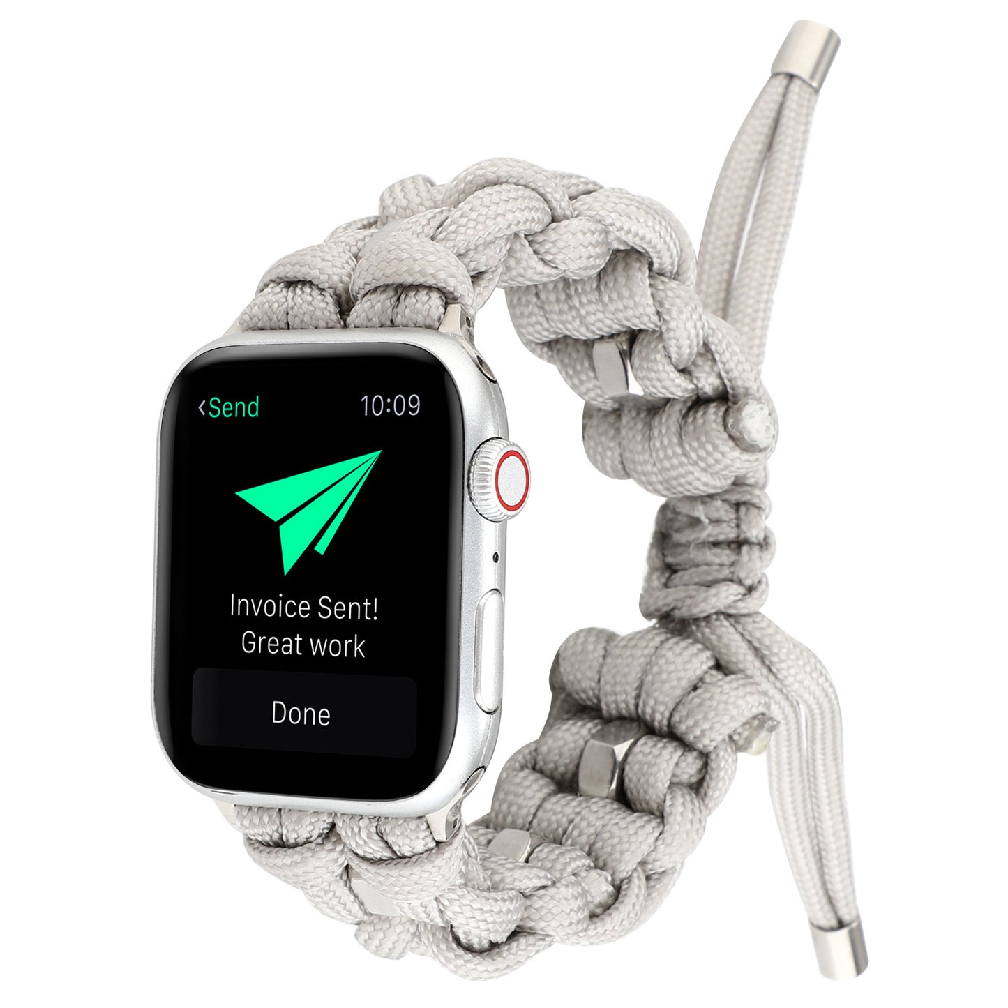 Outdoor umbrella cord braided strap Smart Watch - Raifaonline