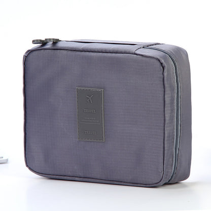 Portable Cosmetic Bag Waterproof Divider Multi-grid Pockets - Raifaonline