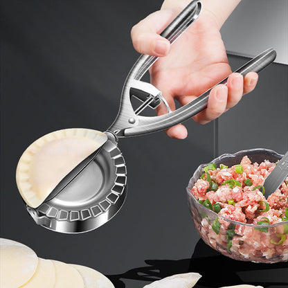 Dumpling Maker – Stainless Steel Press for Wrappers & Stuffing - Raifaonline