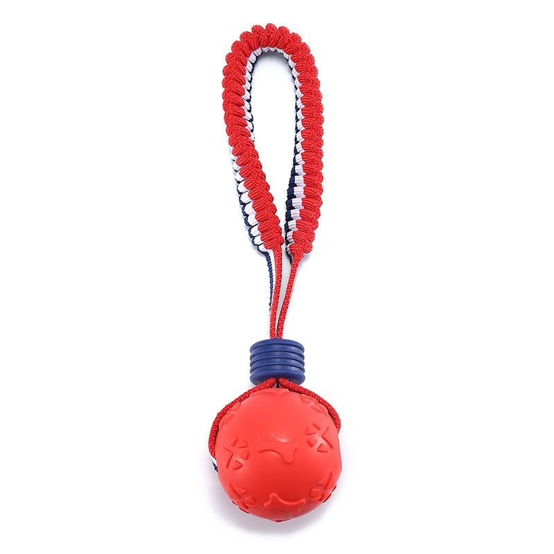 Dog Chew Ball with Rope