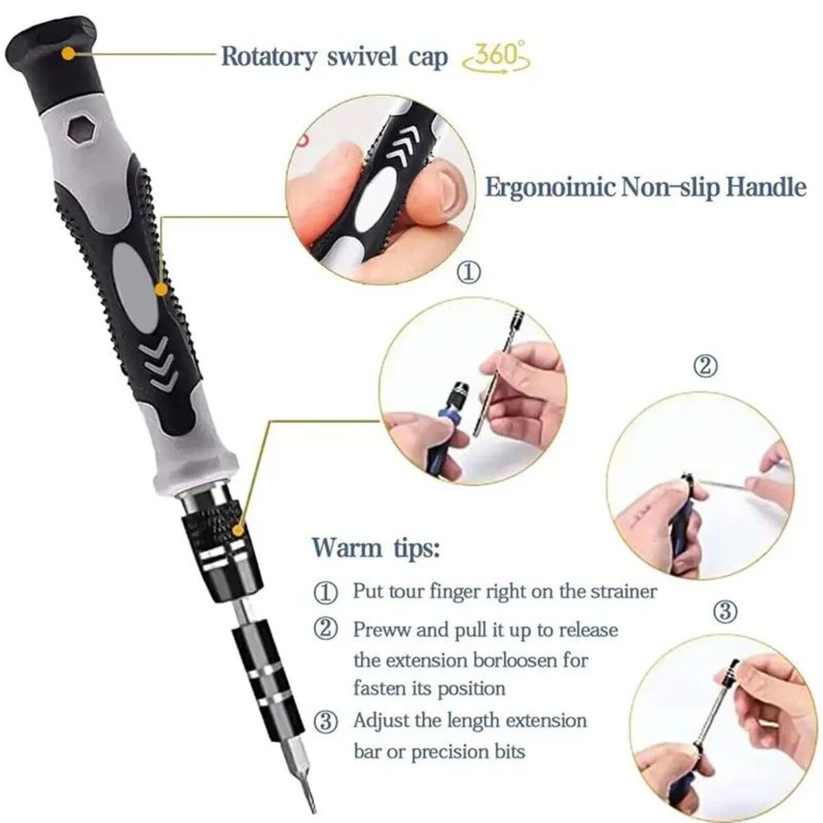 115 In 1 Precision Screwdriver Set
