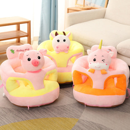Cute Anti-rollover Baby Learns To Sit On Sofa Cartoon Plush Toys - Raifaonline