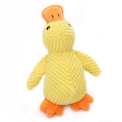 Plush Duck Squeaky Dog Toy for Pet