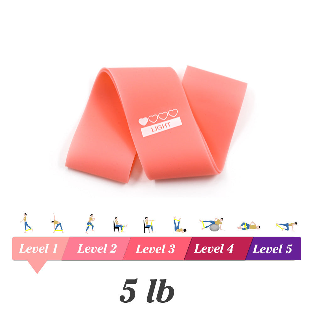 Yoga Resistance Bands for Pilates and Fitness Training - Raifaonline