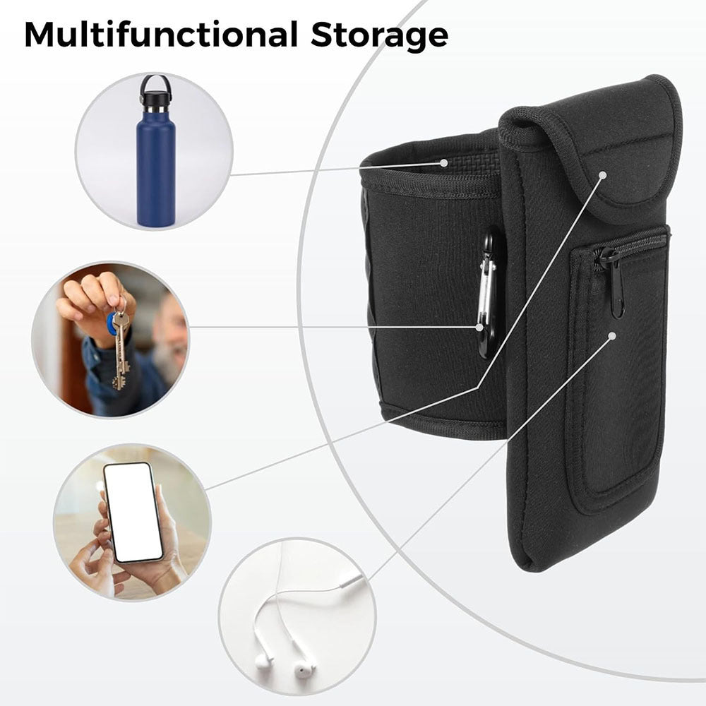 Universal Magnetic Gym Water Bottle Bag Holder