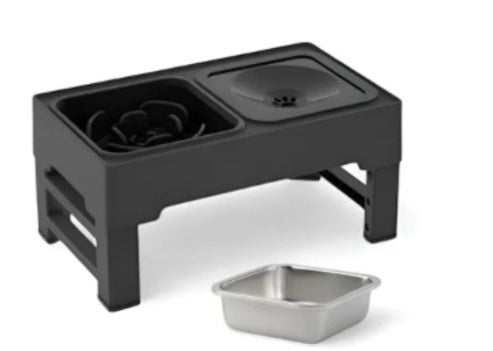 Adjustable Elevated Dog Bowls - Raifaonline