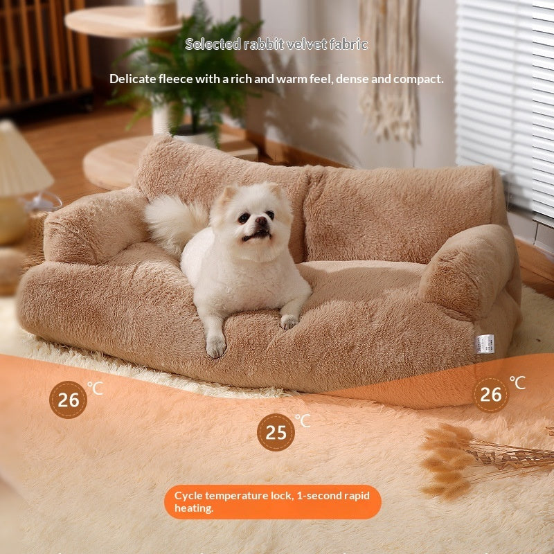 All-season Winter And Fall Pet Bed Thats Warm Removable And Washable