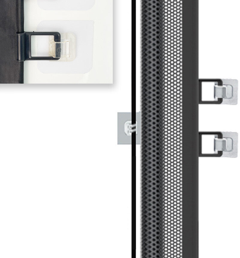 Retractable Pet & Baby Safety Gate – Folding Stair Guard