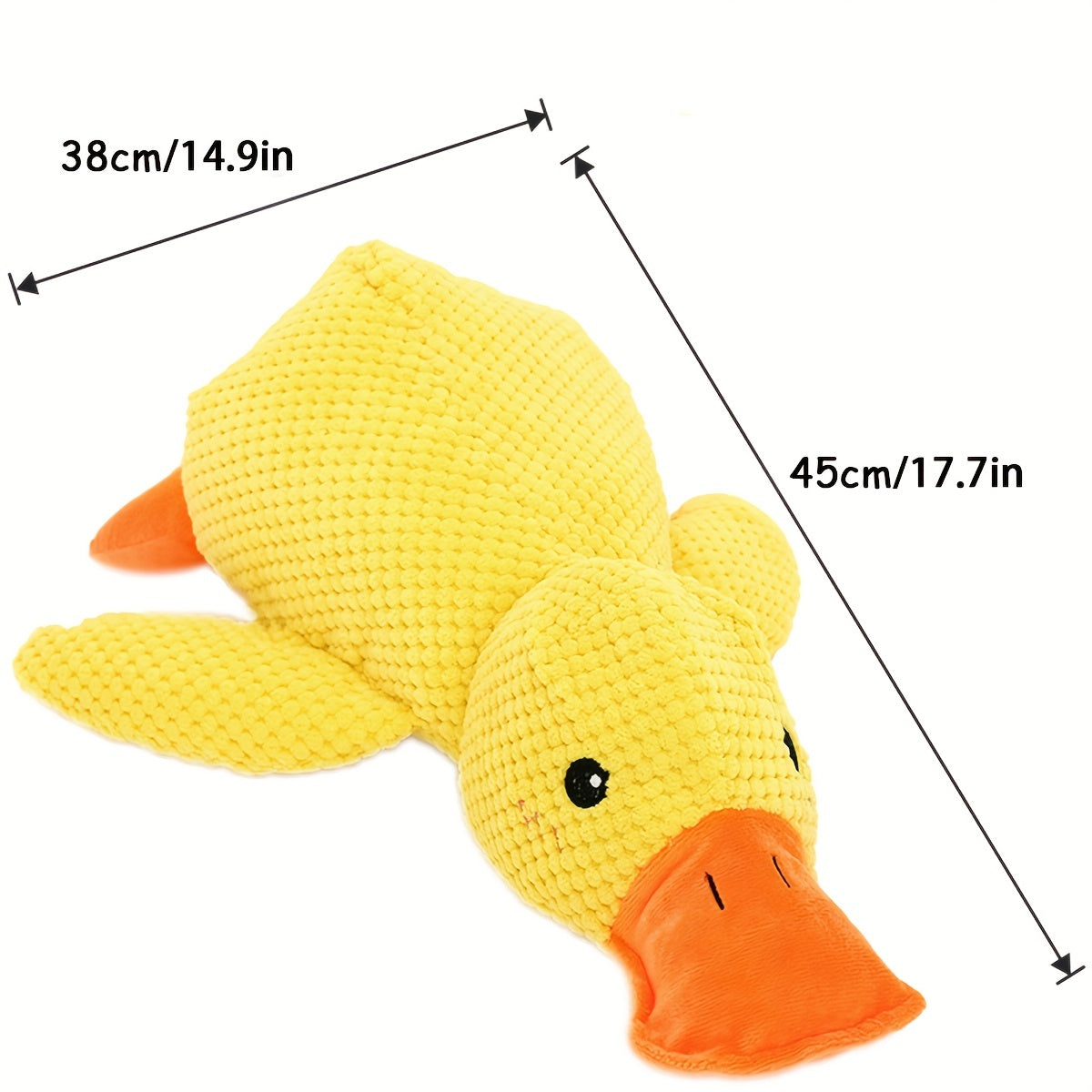 Plush Duck Squeaky Dog Toy for Pet