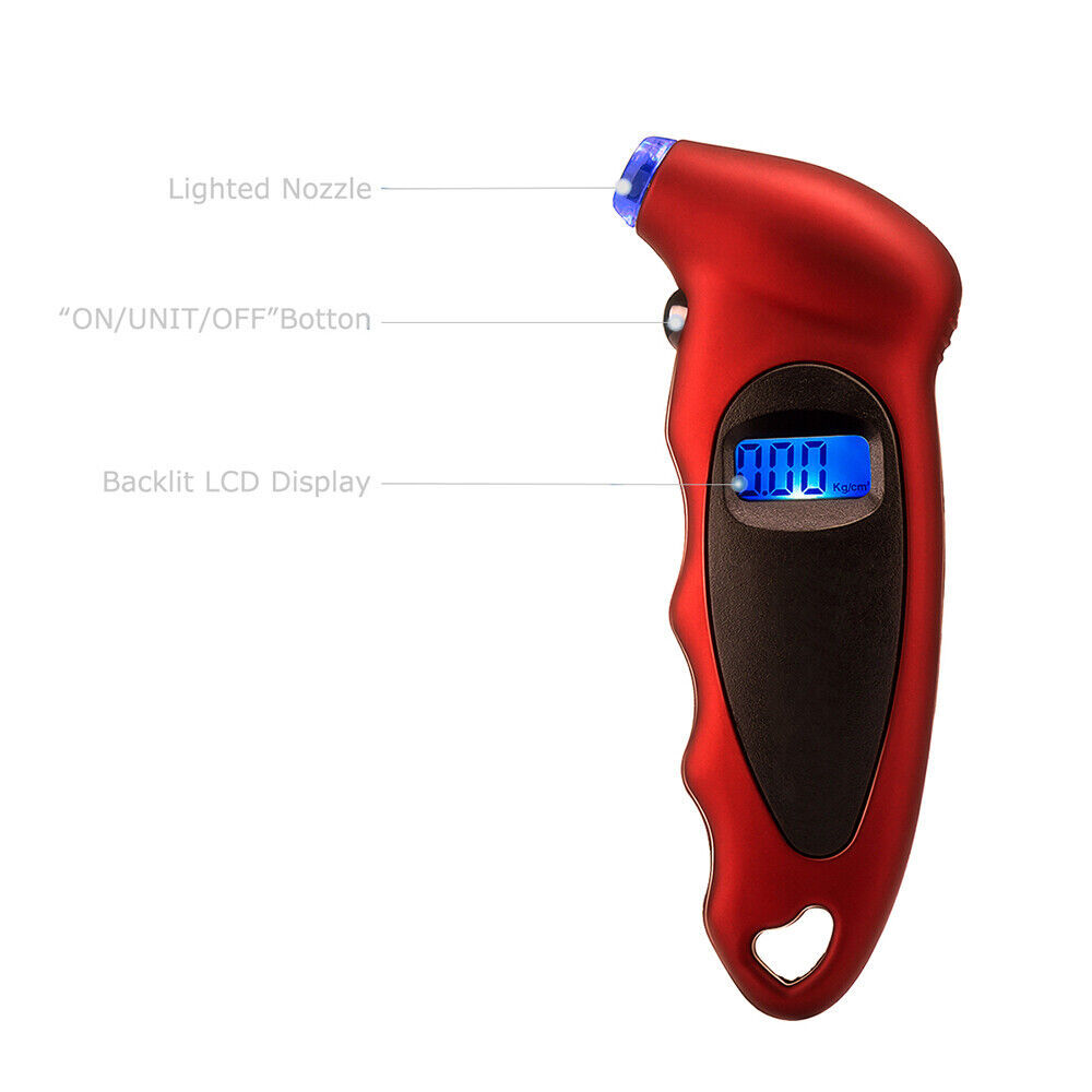 New Digital Tire Pressure Gauge Backlight