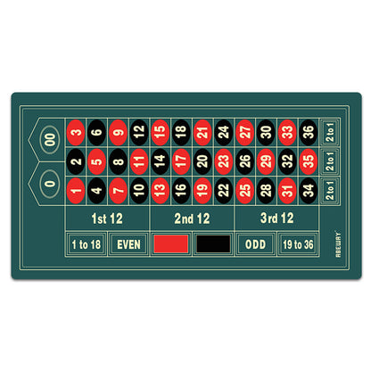 Texas Poker Tablecloth Thickened Overlock Rubber Desk Mat - Raifaonline