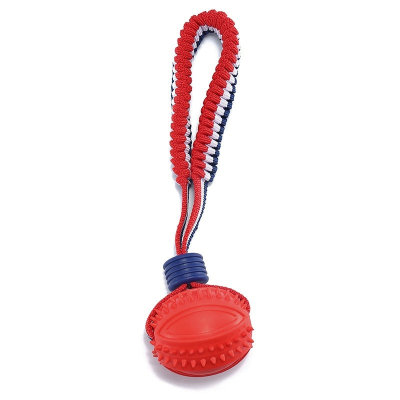 Dog Chew Ball with Rope