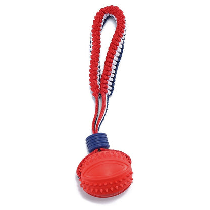 Dog Chew Ball with Rope - Raifaonline