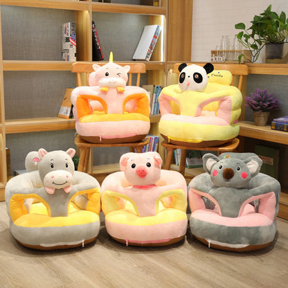 Cute Anti-rollover Baby Learns To Sit On Sofa Cartoon Plush Toys - Raifaonline