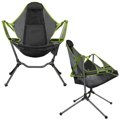 Outdoor Camping Rocking Chair Portable Folding Chairs - Raifaonline