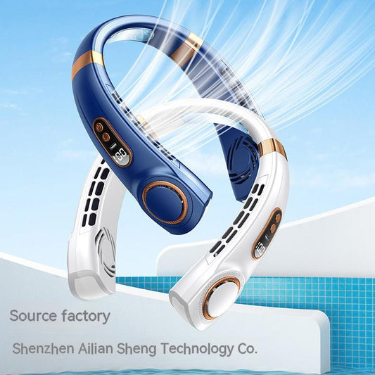Portable Mute Multifunctional Hanging Neck Fan - Raifaonline