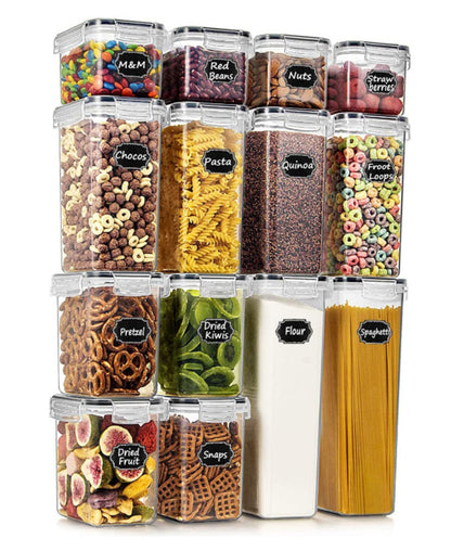 Cereals Kitchen Snacks Refrigerator Storage Box 24-piece Set - Raifaonline