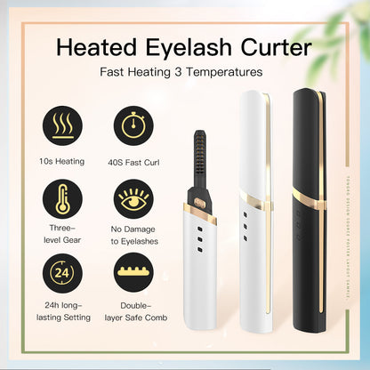 Eyelash Curler Electric Beauty Tool Styling Eyelashes - Raifaonline