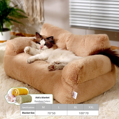All-season Winter And Fall Pet Bed Thats Warm Removable And Washable