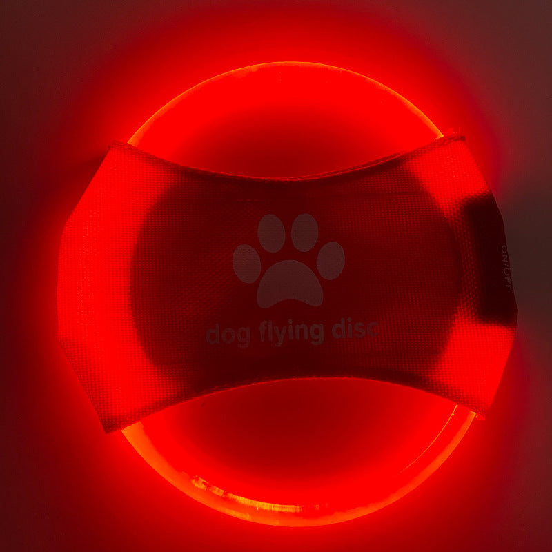 LED Glowing Dog Flying Disc - Raifaonline