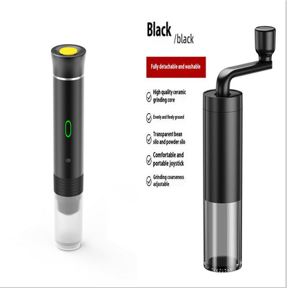Portable Coffee Machine – 3-in-1 Espresso Maker with Grinder - Raifaonline