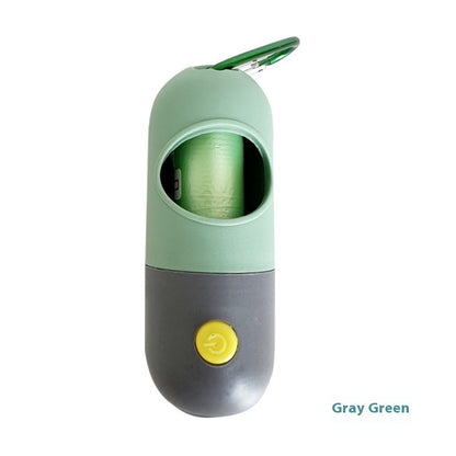 Pet Waste Bag Dispenser with LED Light - Raifaonline