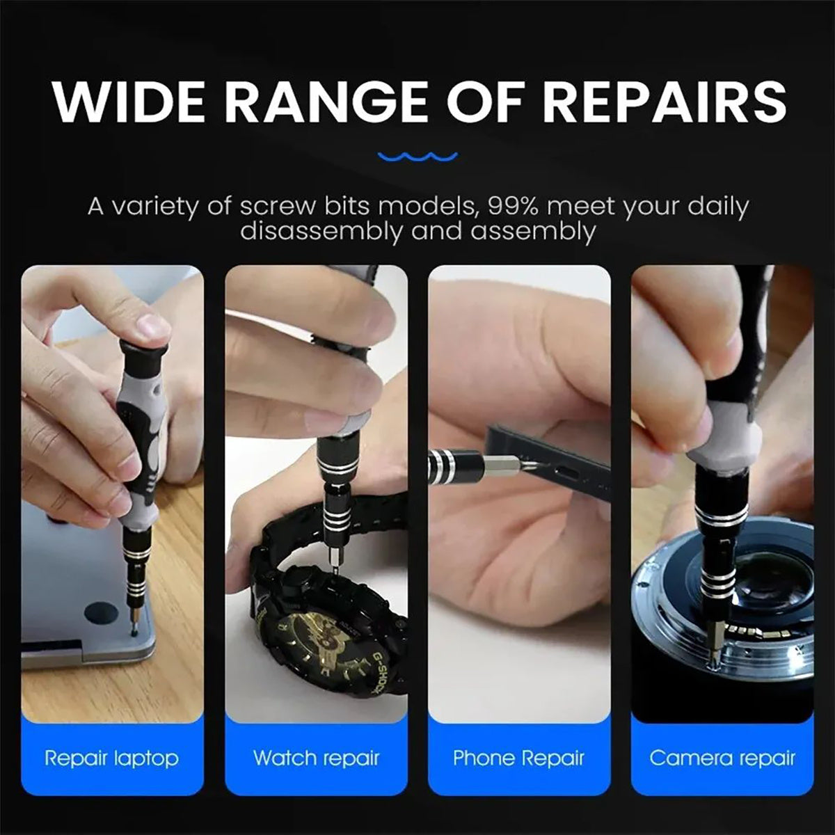 115 In 1 Precision Screwdriver Set