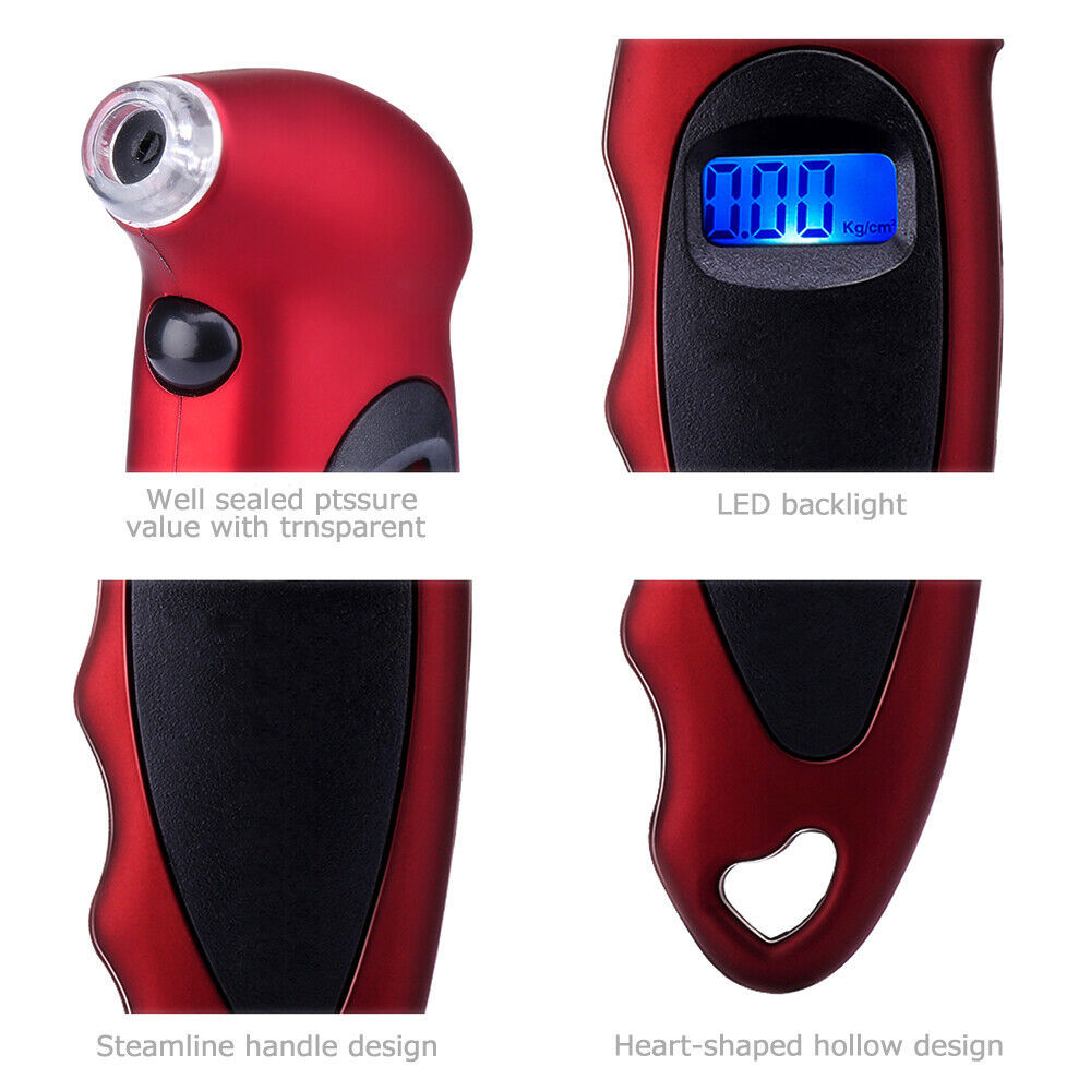New Digital Tire Pressure Gauge Backlight