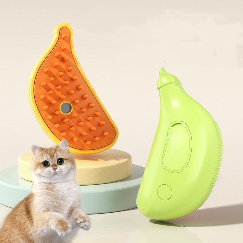 3 In 1 Pet Steam Brush Cat Dog Cleaning Steamy Spray - Raifaonline