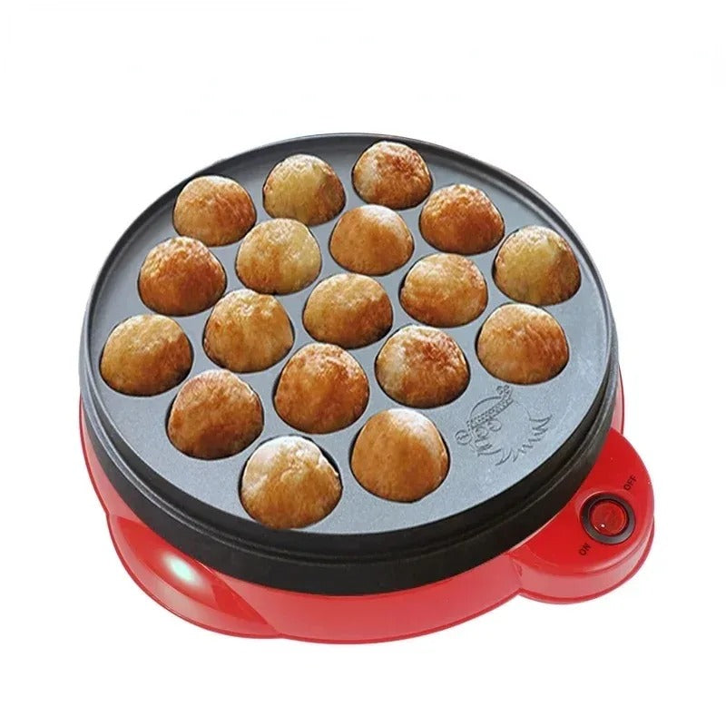 220V Chibi Maruko Baking Machine Household Electric Takoyaki Maker
